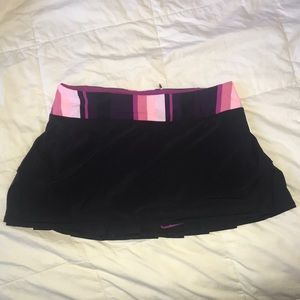 Lululemon Tennis skort.  Run: Pace-Setter Skirt
